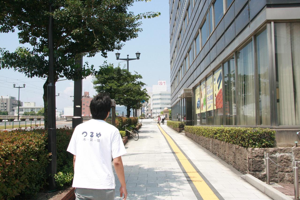 Tsuruya Guesthouse Hiroshima Exteriör bild